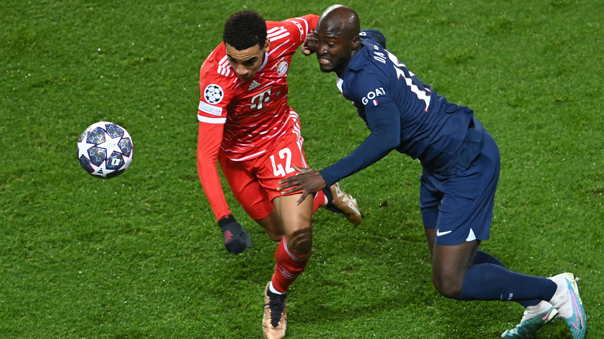 Jamal Musiala FC Bayern München PSG Champions League 14022023