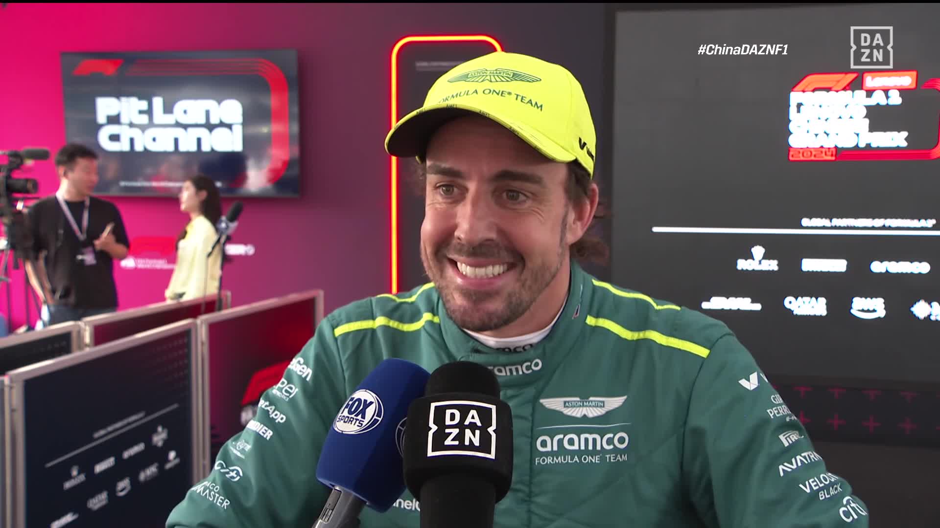 Fernando Alonso, GP China, F1, 2024