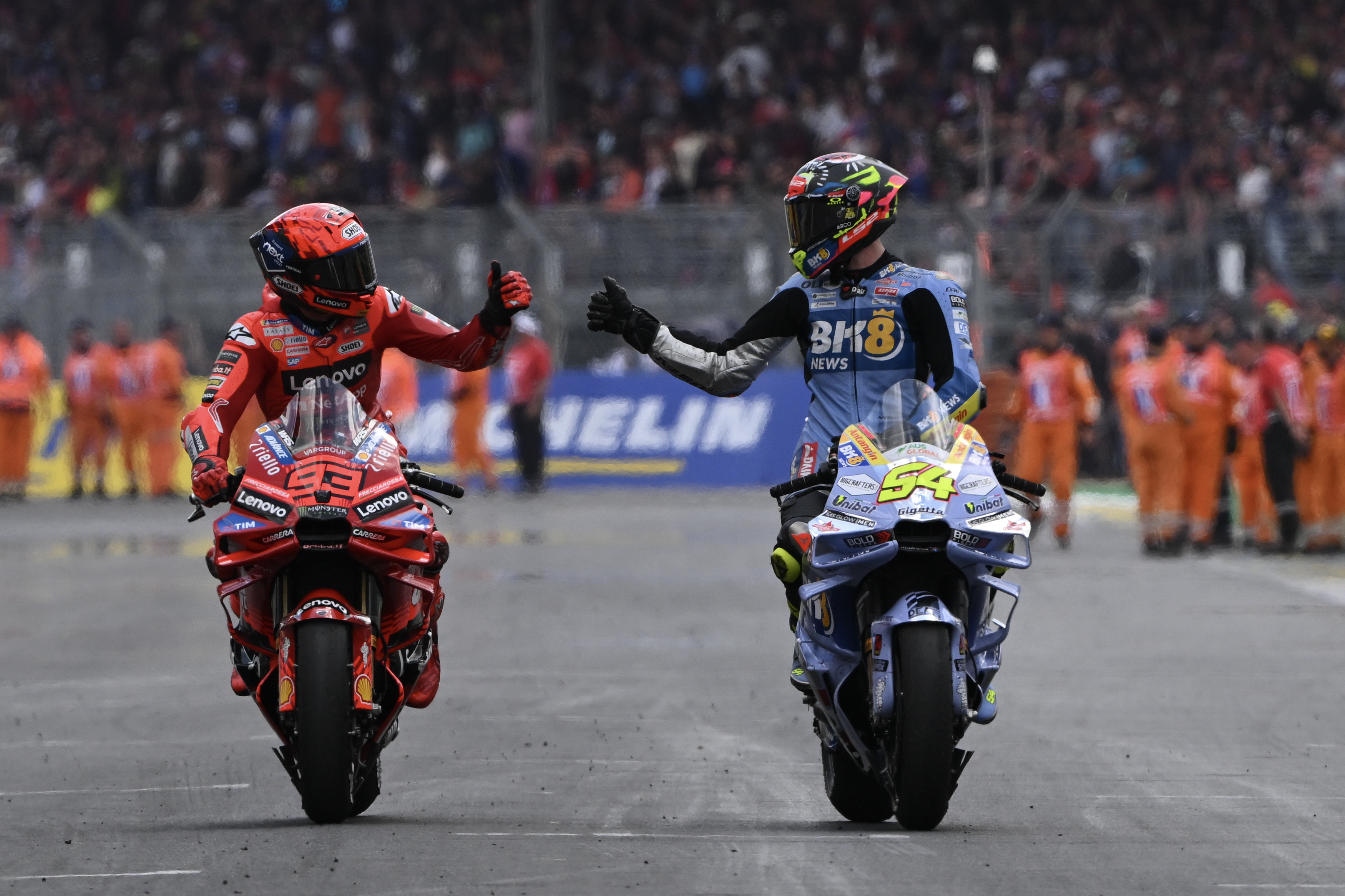 Marc Márquez, Fermín Aldeguer, MotoGP