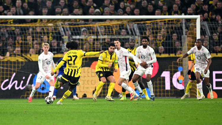 Karim Adeyemi Borussia Dortmund UEFA Champions League 04032025