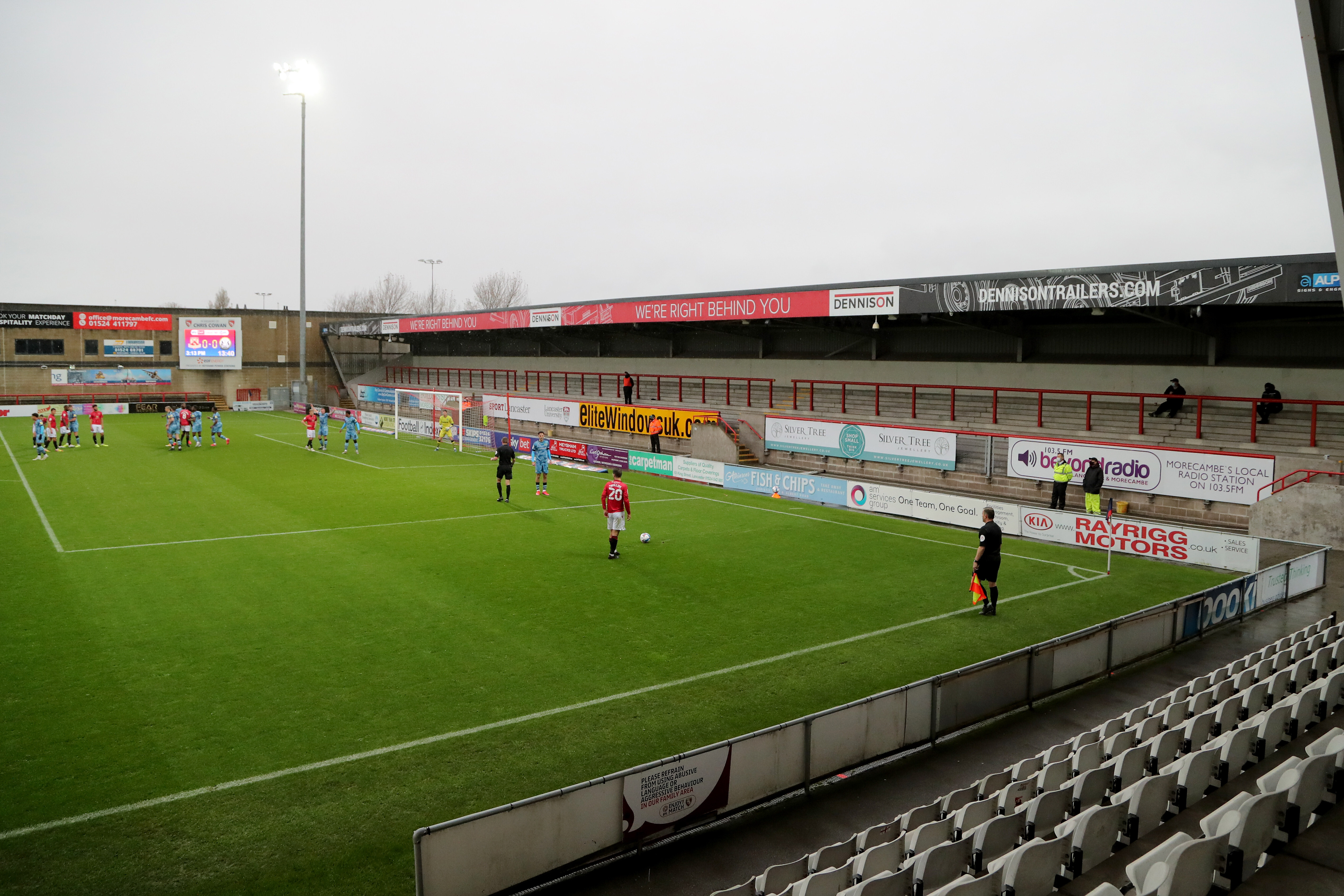 Morecambe v Forest Green – Sky Bet League Two – Mazuma stadium