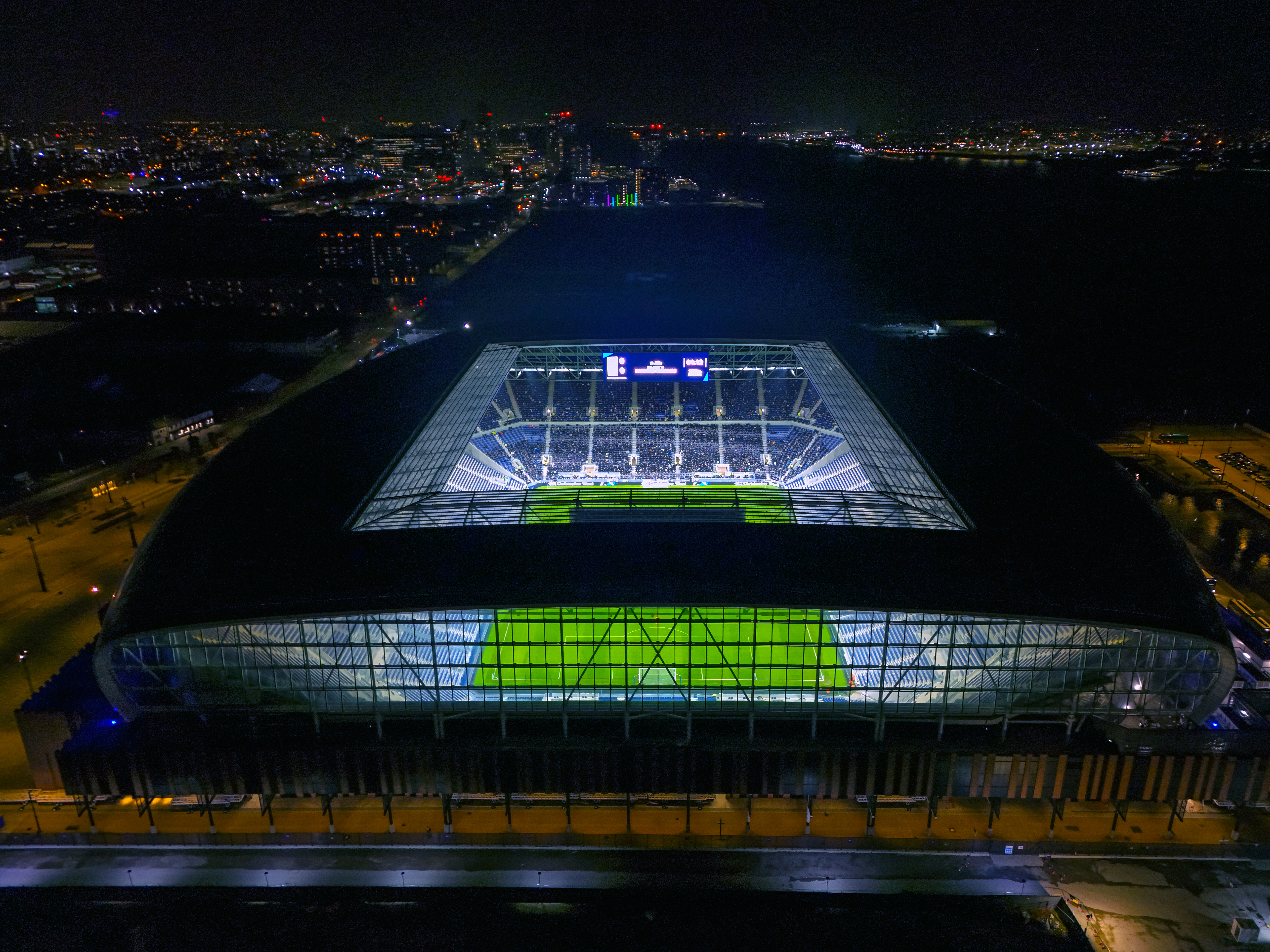 Everton Stadium Test Event – Bramley-Moore Dock – Monday February 17th