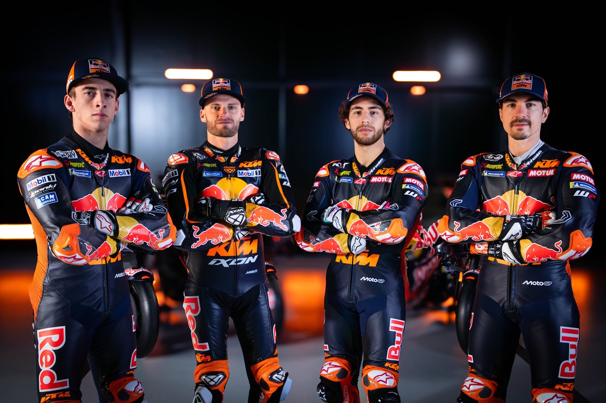 Pedro Acosta, Brad Binder, Red Bull KTM Factory Racing, Enea Bastianini, Maverick Viñales, Red Bull KTM Tech3