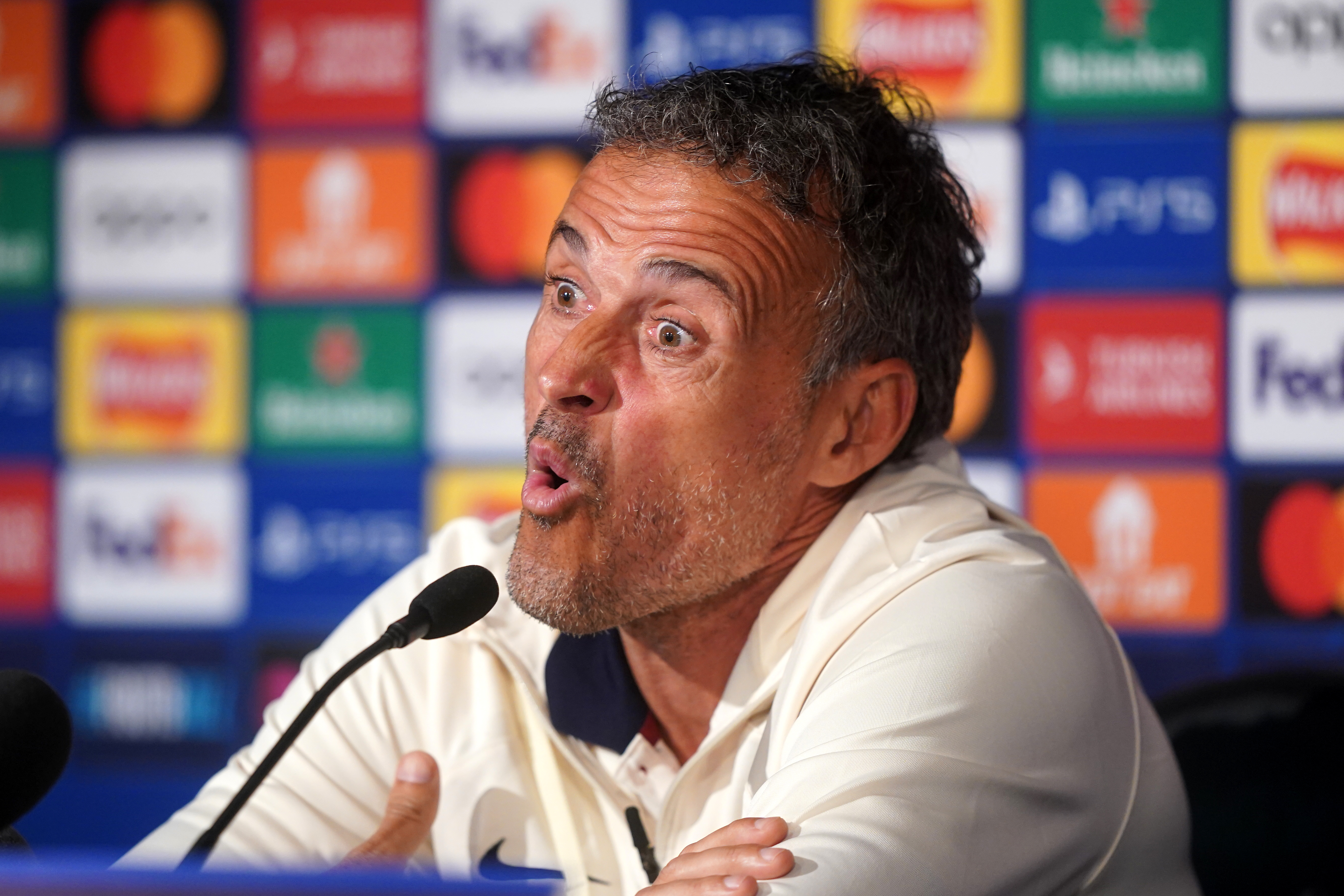 Paris Saint-Germain Training and Press Conference – St. James’ Park – Tuesday October 3rd