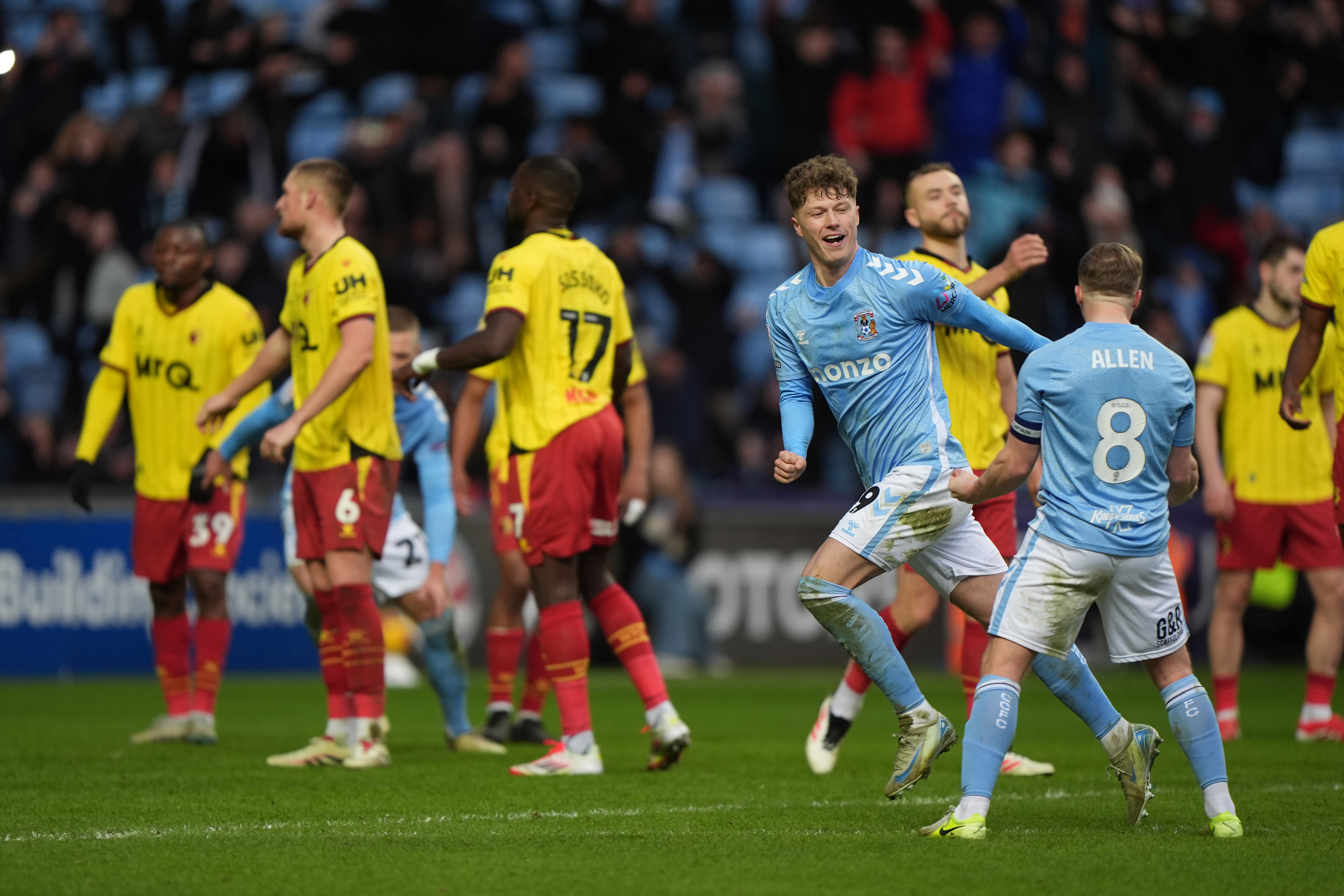 Coventry City v Watford – Sky Bet Championship – Coventry Building Society Arena