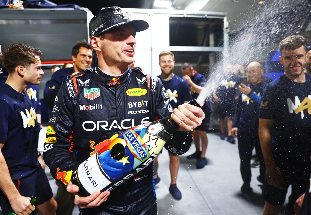 World champion Max Verstappen, Red Bull Racing