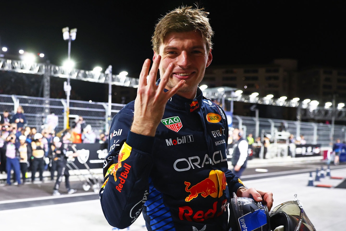 Max Verstappen, campeón del mundo de F1 2024, celebra el título