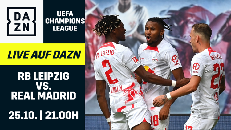 RB Leipzig Real Madrid Banner Champions League 25102022
