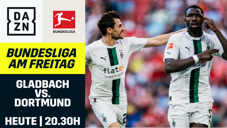 Bundesliga Freitag Gladbach Dortmund Banner 10112022