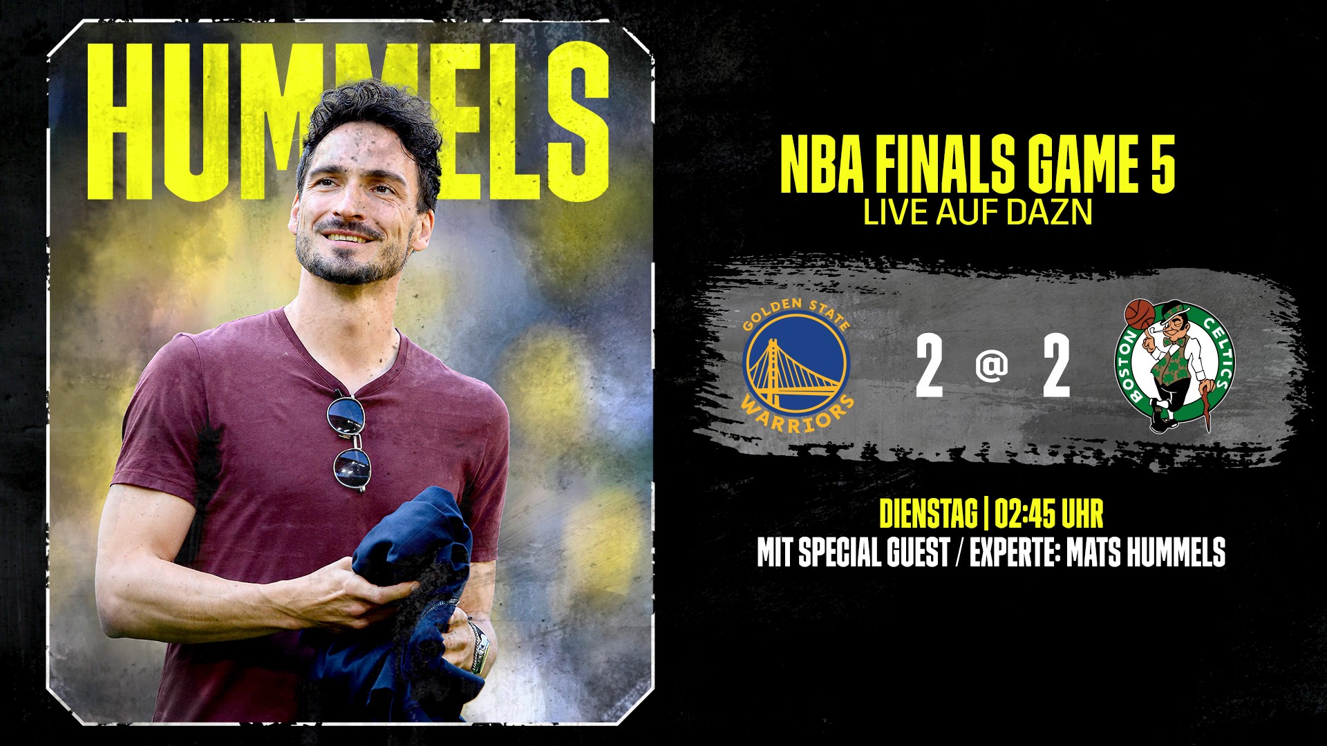 Mats Hummels NBA Finals Stargast
