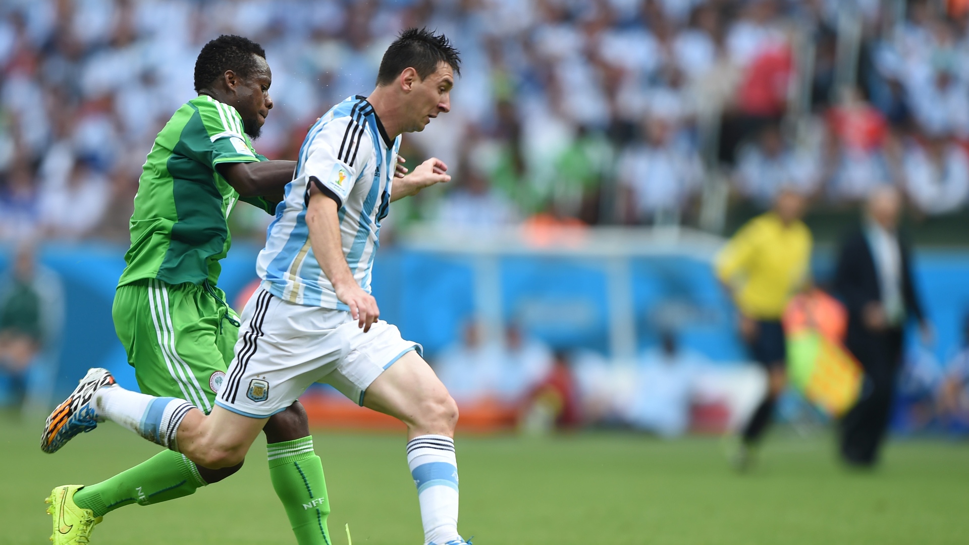 Leo Messi Nigeria Argentina World Cup Mundial 2014